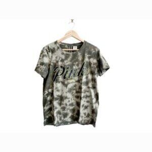 PINK VICTORIA SECRET CAMO TEE